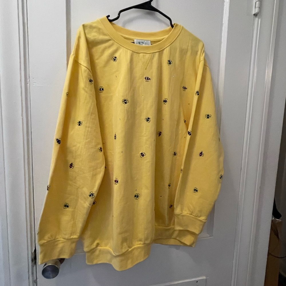 Quacker Factory Bee Sweatshirt - image 2